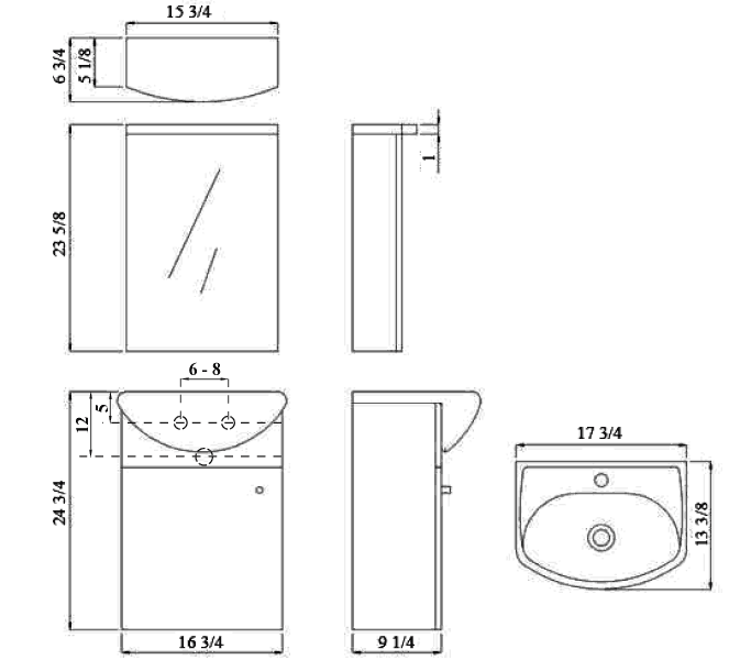 Small Bathroom Vanity Dimensions Everything Bathroom